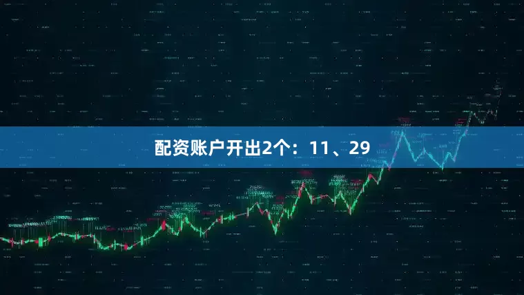 配资账户开出2个：11、29